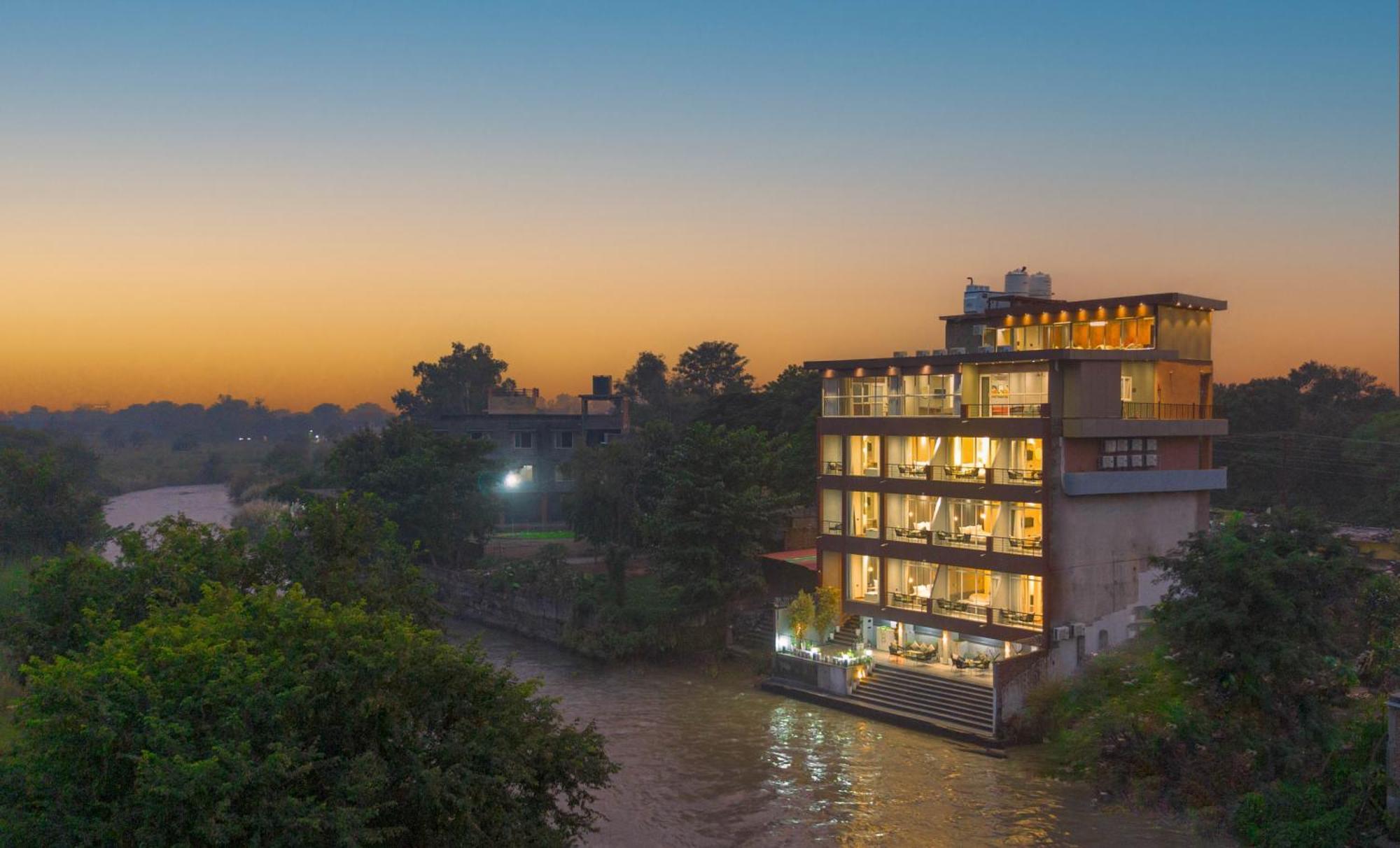 Sukoon By The Ganges - A Riverside Retreat Haridwār Eksteriør bilde